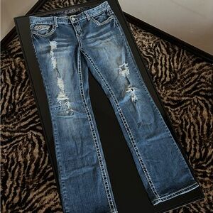 low rise jeans